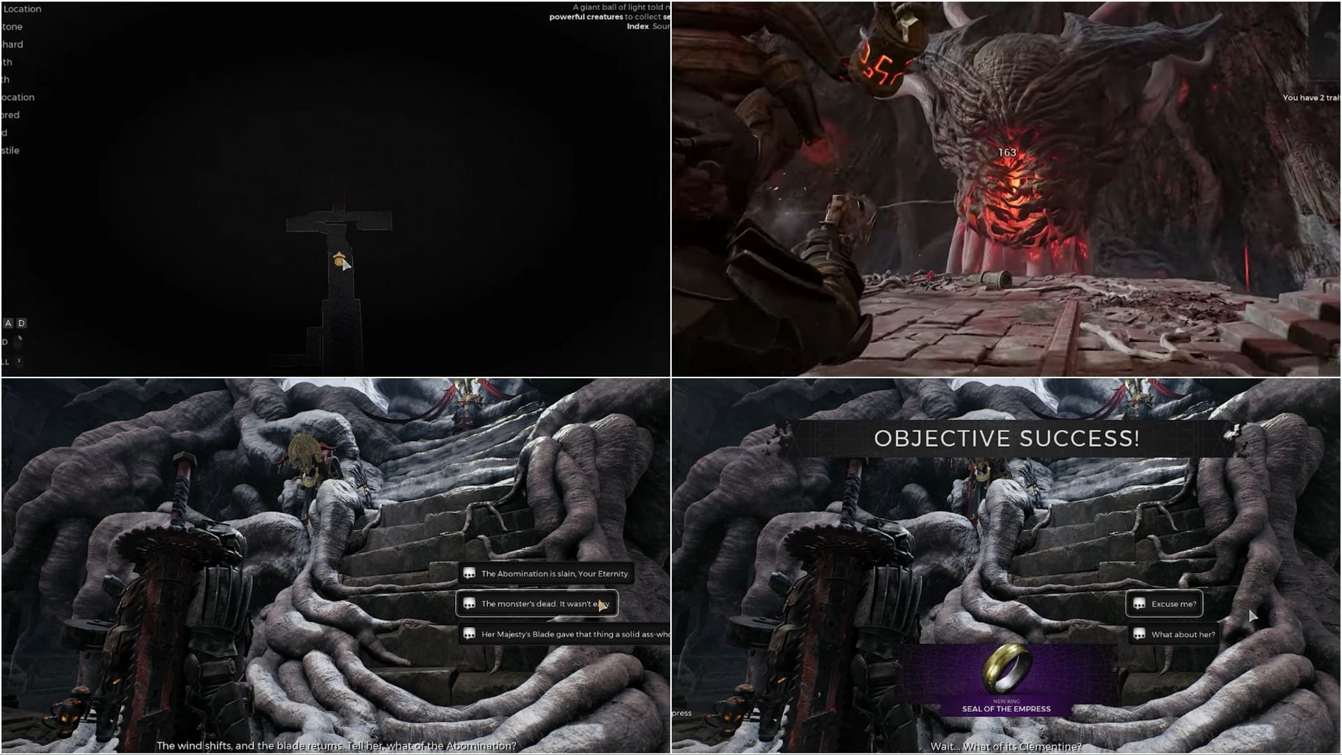 You will be presented with a new series of conversations (Image via Gearbox Software)